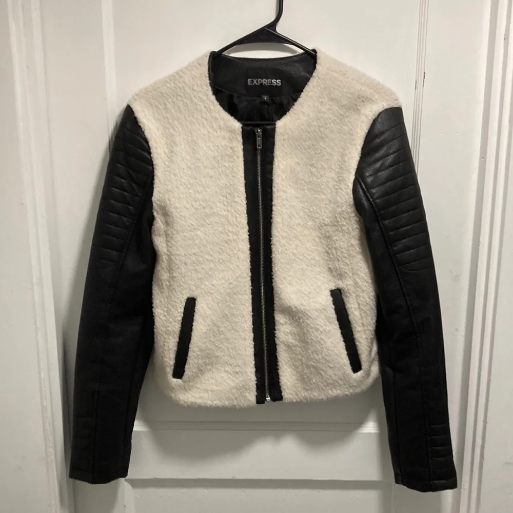 Express Leather Jacket - Picture 2 of 14